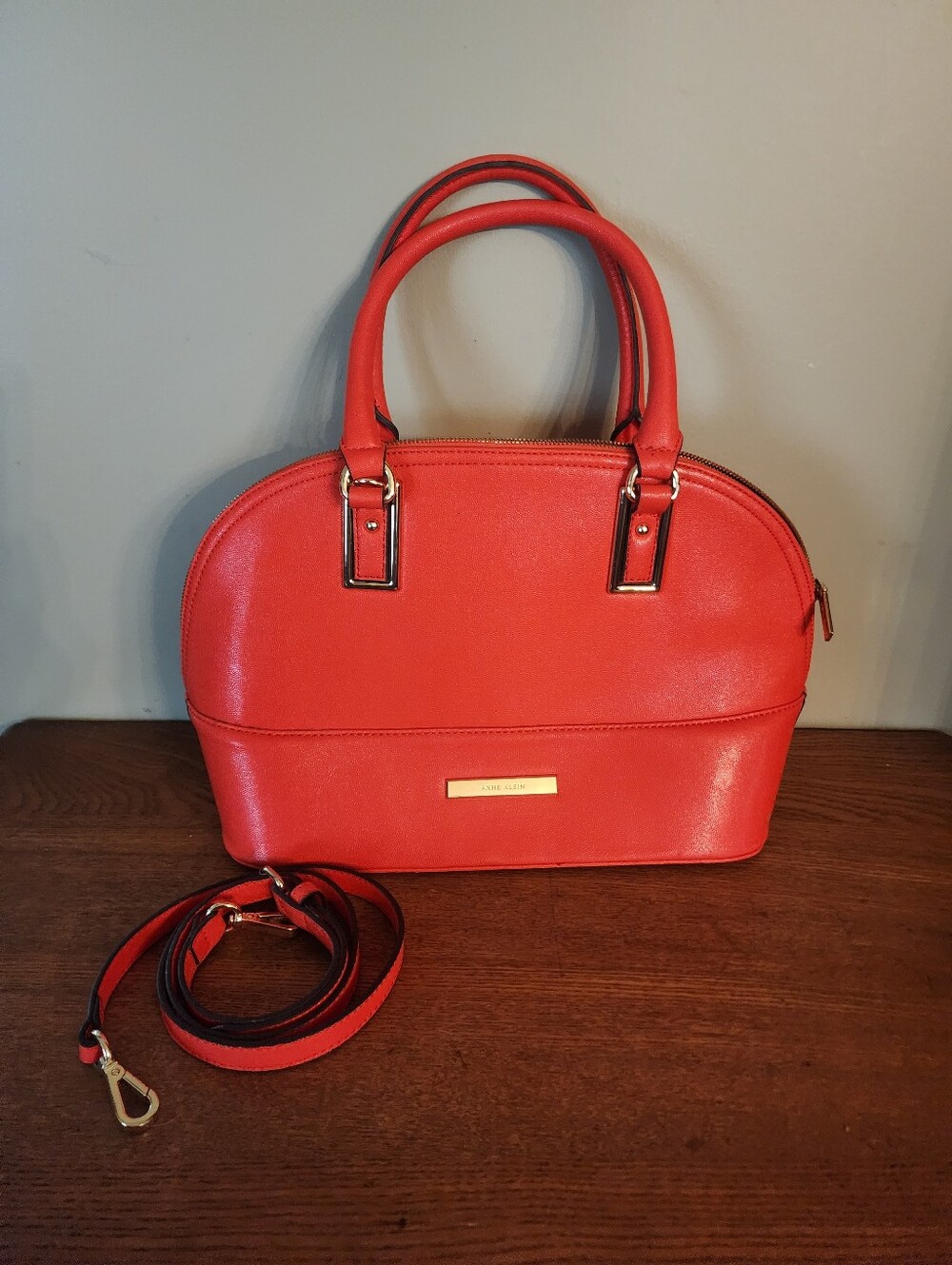 Anne Klein Papaya Handbag